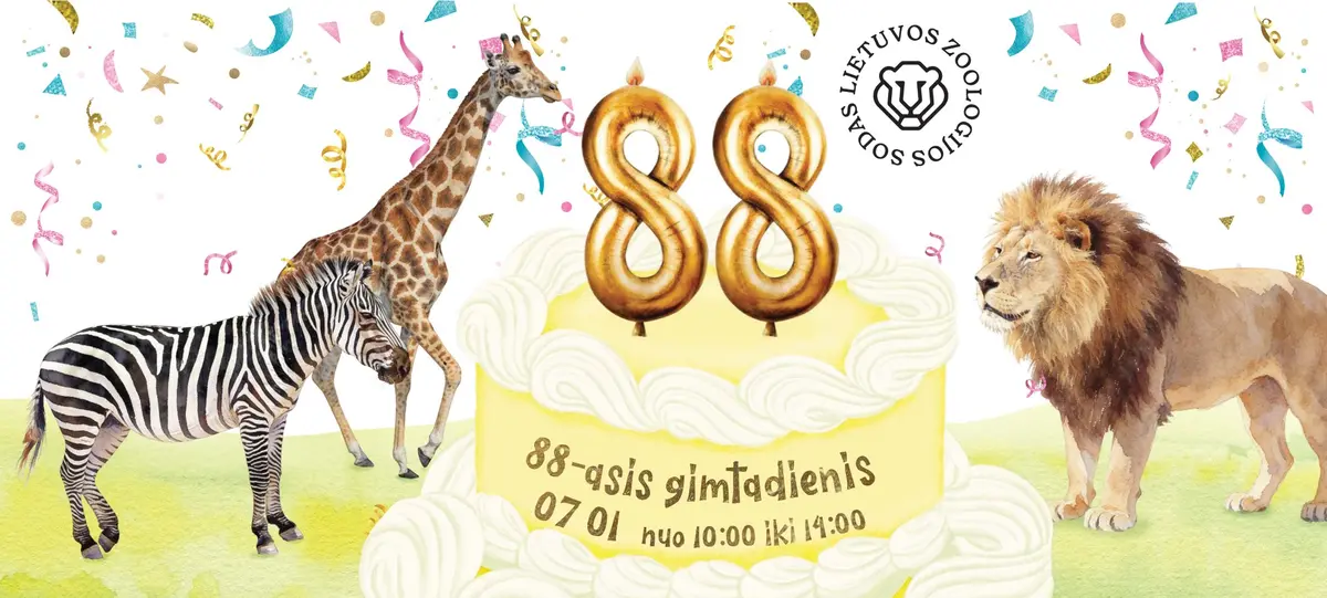 Lietuvos zoologijos sodo 88-asis gimtadienis