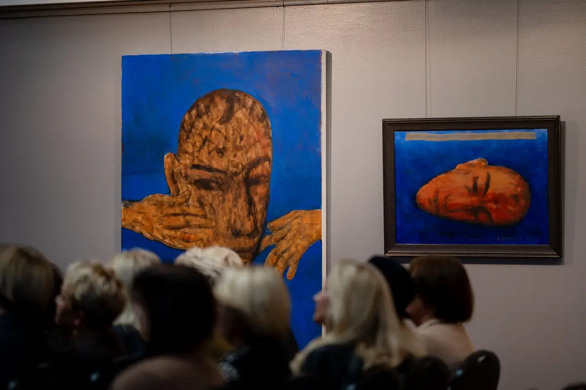 Galerijoje „Laiptai“ skambėjo Jokūbo Skliutausko ir Marko Zingerio tekstai