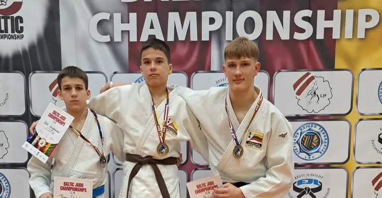 Alytaus dziudo sportininkai triumfuoja Baltijos šalių čempionate