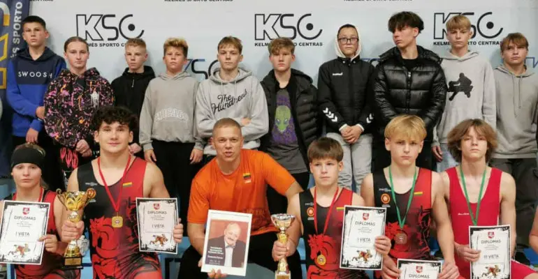 Alytaus imtynininkai Lietuvos U13 ir U17 čempionate iškovojo 7 medalius