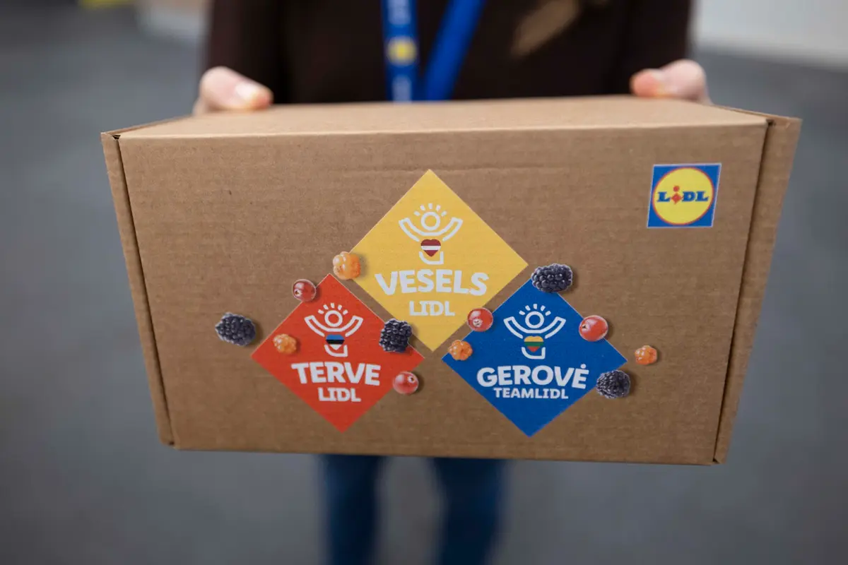 Darbuotojų sveikata – prioritetas: „Lidl Lietuva“ komandos nariams išdalins beveik 3 tūkst. vitaminų rinkinių