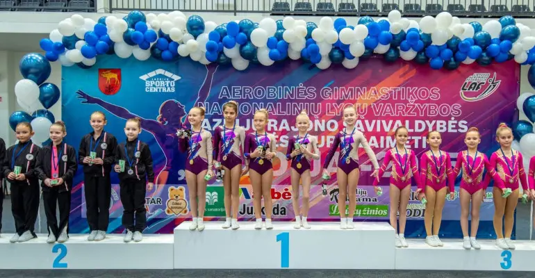 Alytaus sporto centro gimnastės sužibėjo varžybose Lazdijuose!