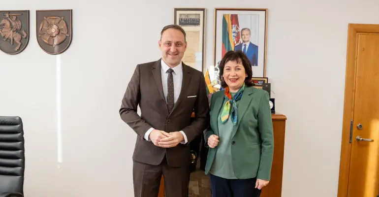Socialinės apsaugos ir darbo ministrė lankėsi Alytaus miesto įstaigose