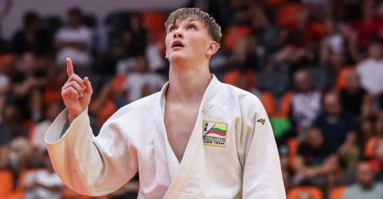 Dziudistas Tajus Babaičenko Italijoje tapo Europos taurės čempionu!