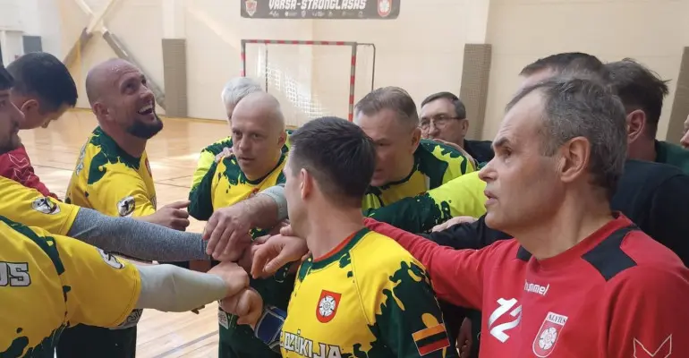Tarptautinis rankinio veteranų turnyras Alytuje: aistros, draugystė ir sporto dvasia!