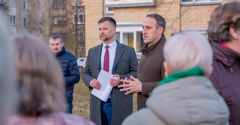 Aukštakalnio gatvės gyventojai sulaukė gerų žinių