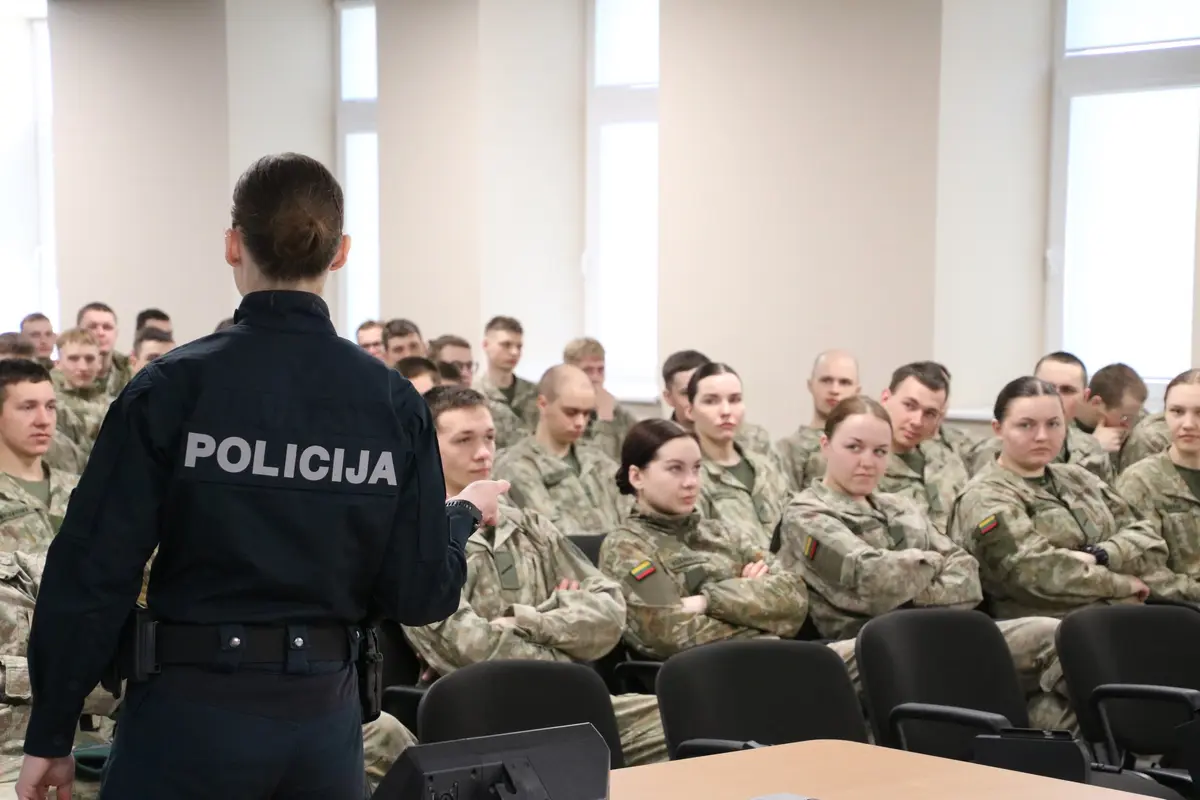 Policijos pareigūno profesijos pristatymas