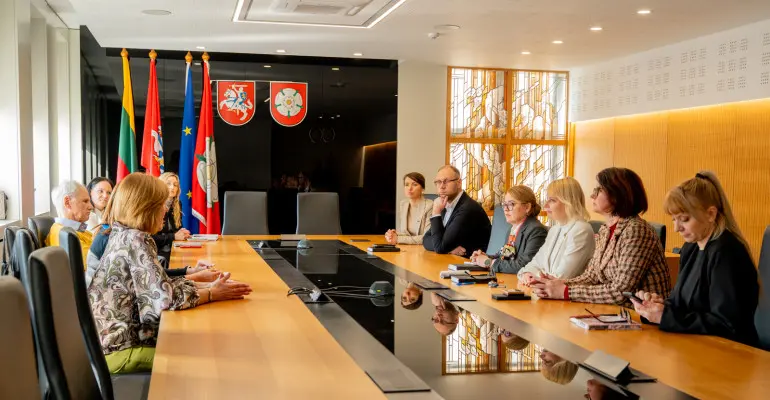 Susitikimas su vaiko teisių gynėjais savivaldybėje