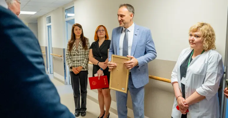 Alytaus ligoninės Fizinės medicinos ir reabilitacijos skyrius grąžintas į atnaujintas patalpas