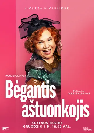Premjera | Monospektaklis Bėgantis aštuonkojis | Alytus | Alytaus