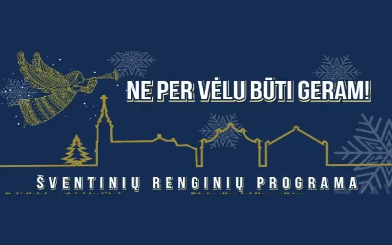 Joniškio Kalėdų eglė nušvis jau šį penktadienį