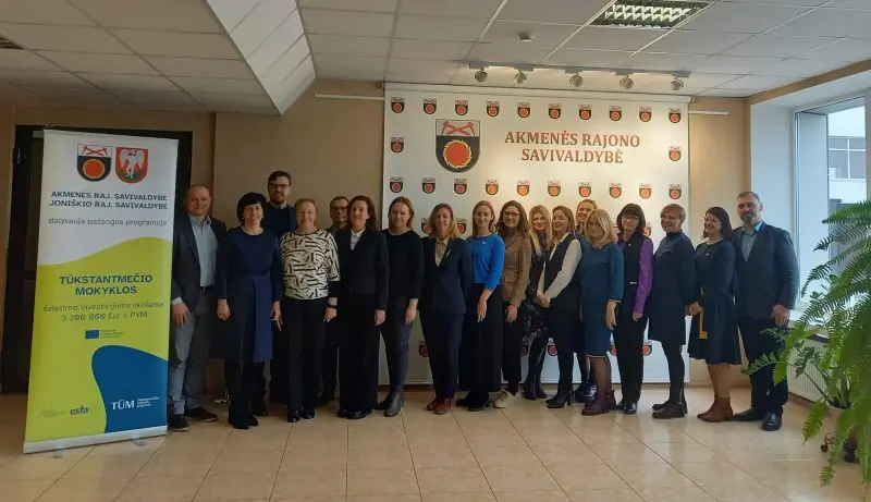 Pradedamas įgyvendinti „Tūkstantmečio mokyklų“ pažangos planas