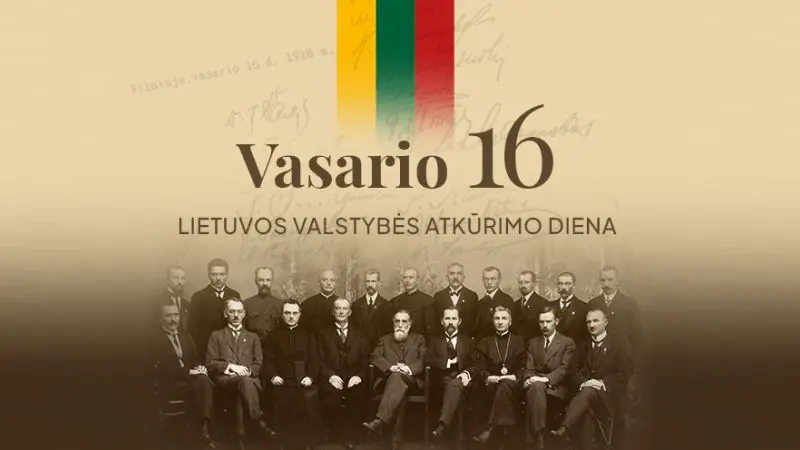 Paminėkime Lietuvos valstybės atkūrimo dieną kartu