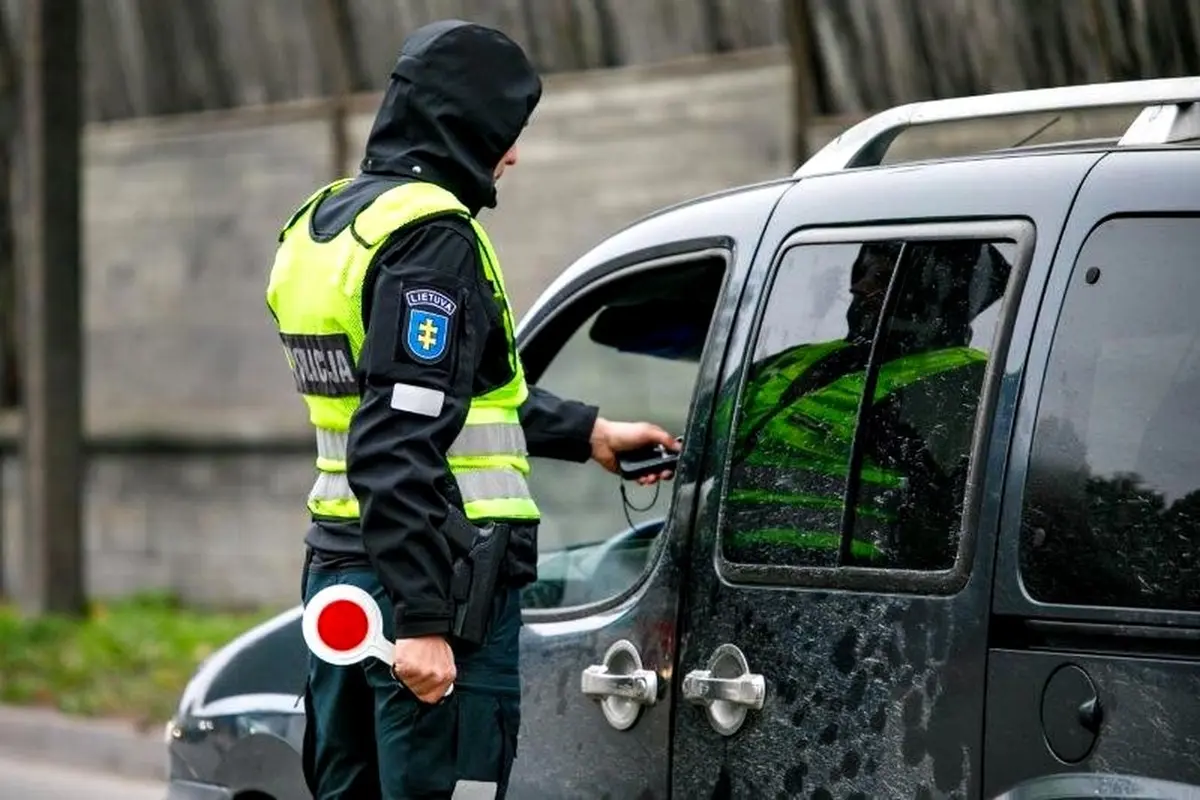 Jurbarko rajone sulaikytas beveik 3 promiles įpūtęs vairuotojas