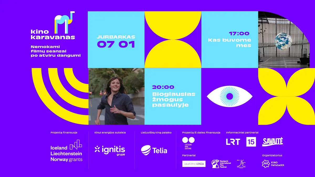 Didžiausia vasaros kino ekspedicija: nemokami „Kino karavano“ seansai Jurbarke