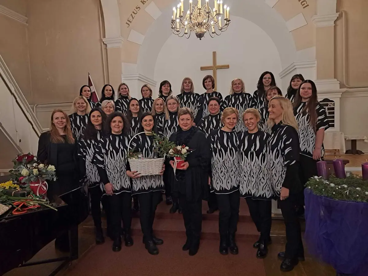 „Saulės“ dainos skalbėjo Latvijoje