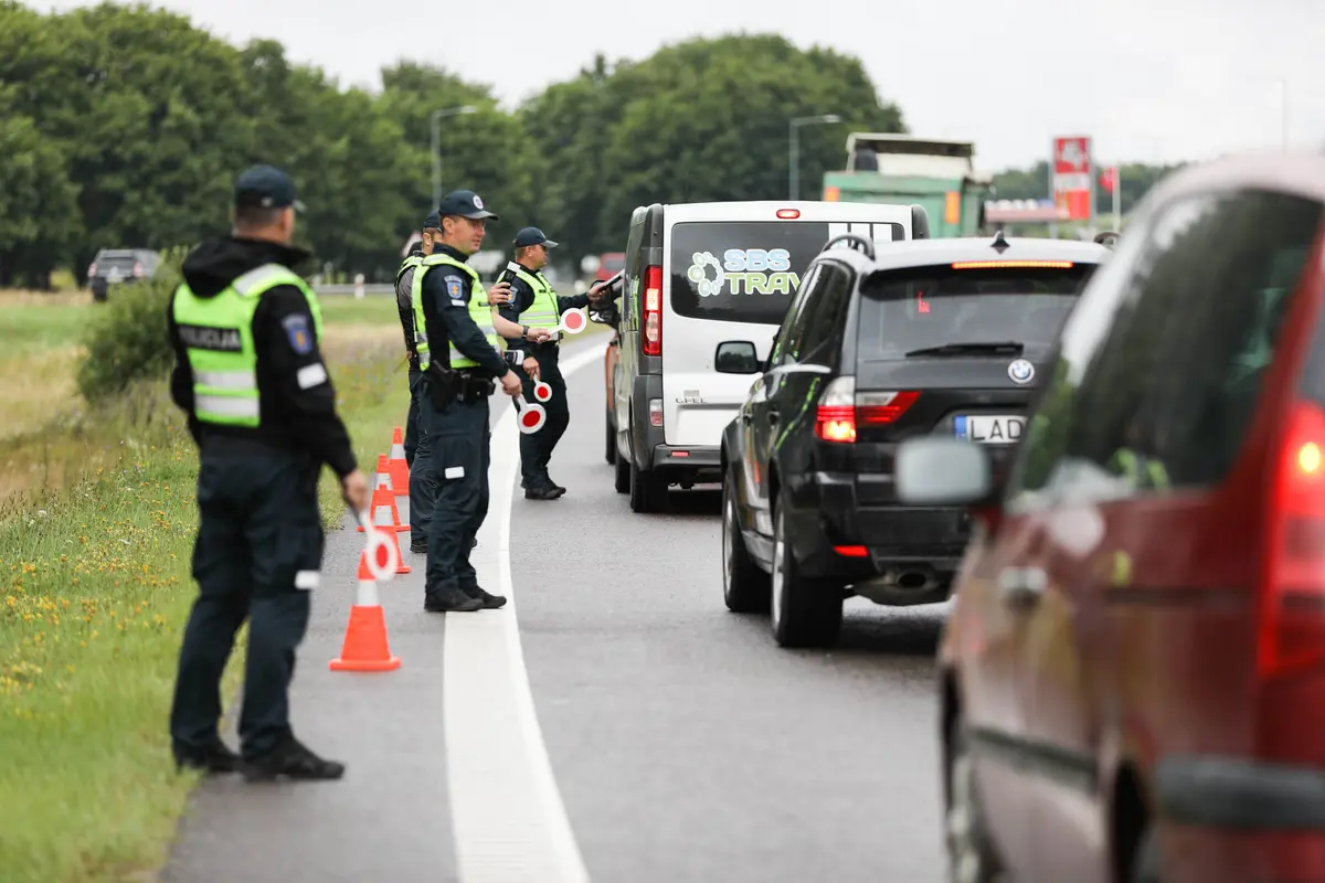 Policijos prevencinės priemonės šalies keliuose balandžio mėnesį