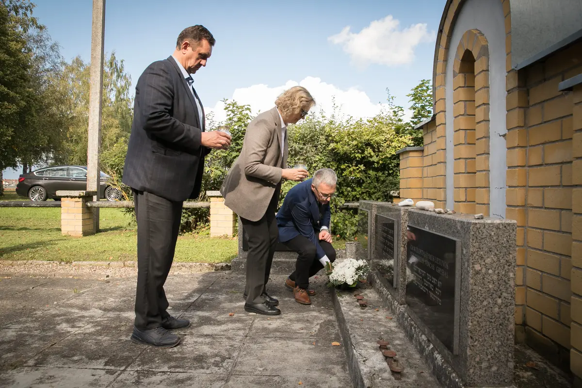 Jurbarke minima Lietuvos žydų genocido atminimo diena