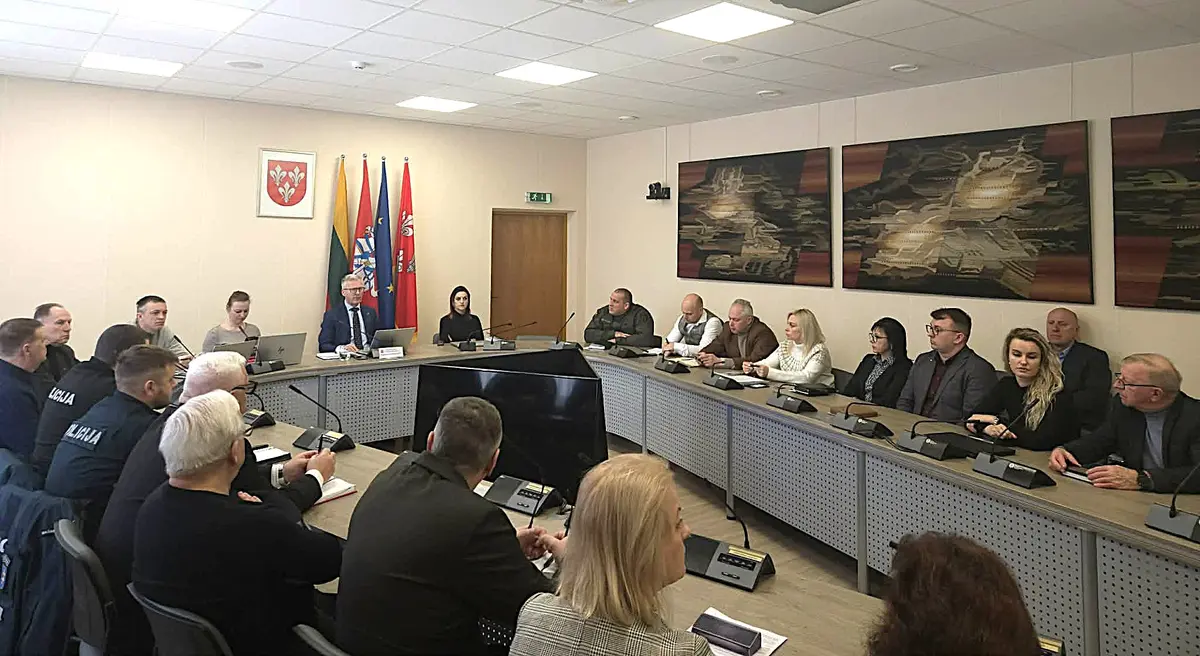 Aptartos potvynio rizikos ir pasiruošimas galimiems scenarijams