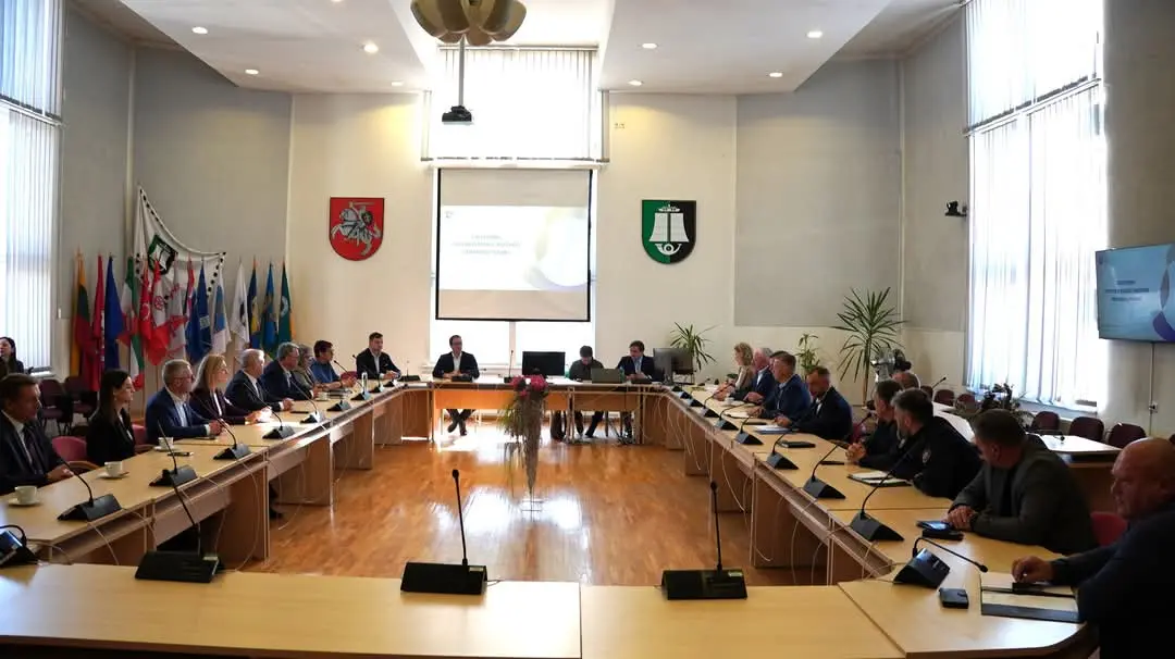 Susitikime su Nacionalinio krizių valdymo centro delegacija aptartas pasirengimas potvyniui