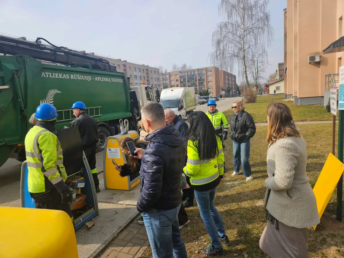 Mišrios komunalinės atliekos Jurbarko mieste bus išvežamos dažniau