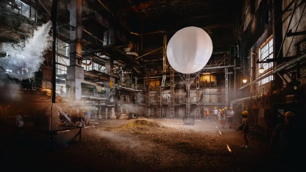 Festivalyje „Transformacijos“ – naktinė Petrašiūnų elektrinės transformacija