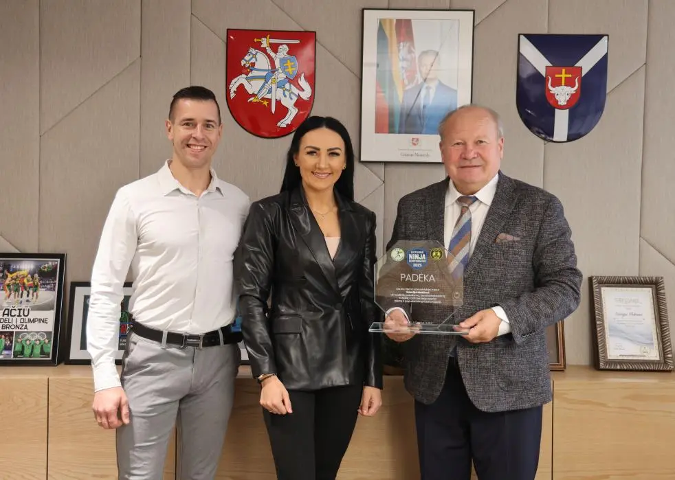 Pasaulio vicečempionai dėkojo už indėlį OCR ir Ninja sporto plėtrą