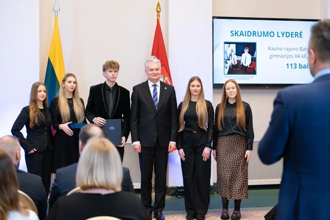 Babtų gimnazistai – skaidrumo lyderiai