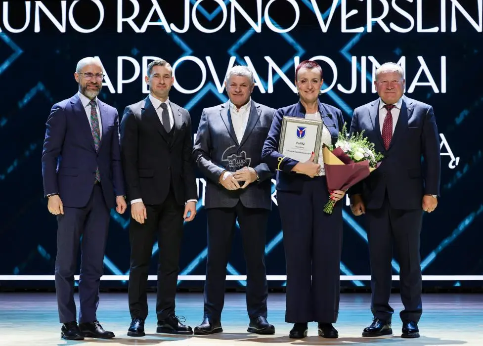 Padėkos žodžiai skambėjo Kauno rajono verslo bendruomenei
