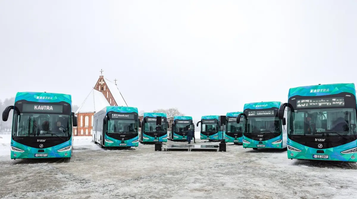 Į Kauno rajono kelius išriedės 10 naujų elektrinių autobusų
