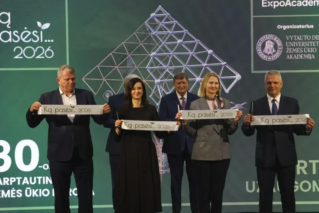 Prasidėjo 30-oji tarptautinė žemės ūkio paroda „Ką pasėsi… 2026“