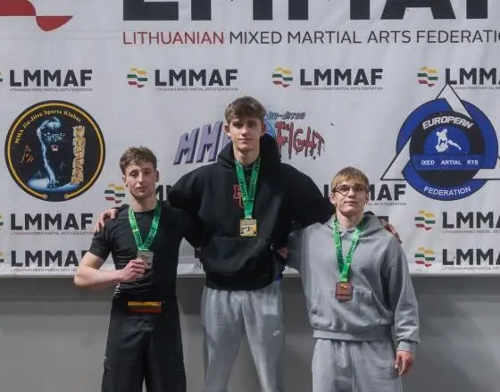 Kauno „Pantera“ sportininkų sėkmė „Open Baltic LMMAF Championship 2026“ varžybose