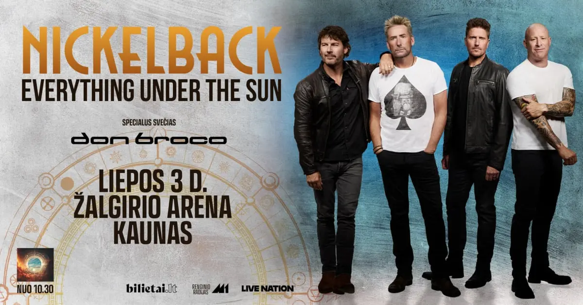 Nickelback: Everything Under The Sun Tour
