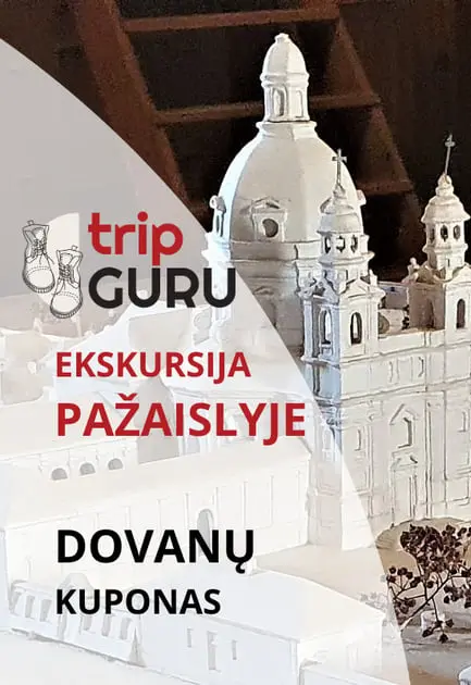 Dovanų kuponas. Ekskursija pažaislyje. Galioja iki 2027.12.30