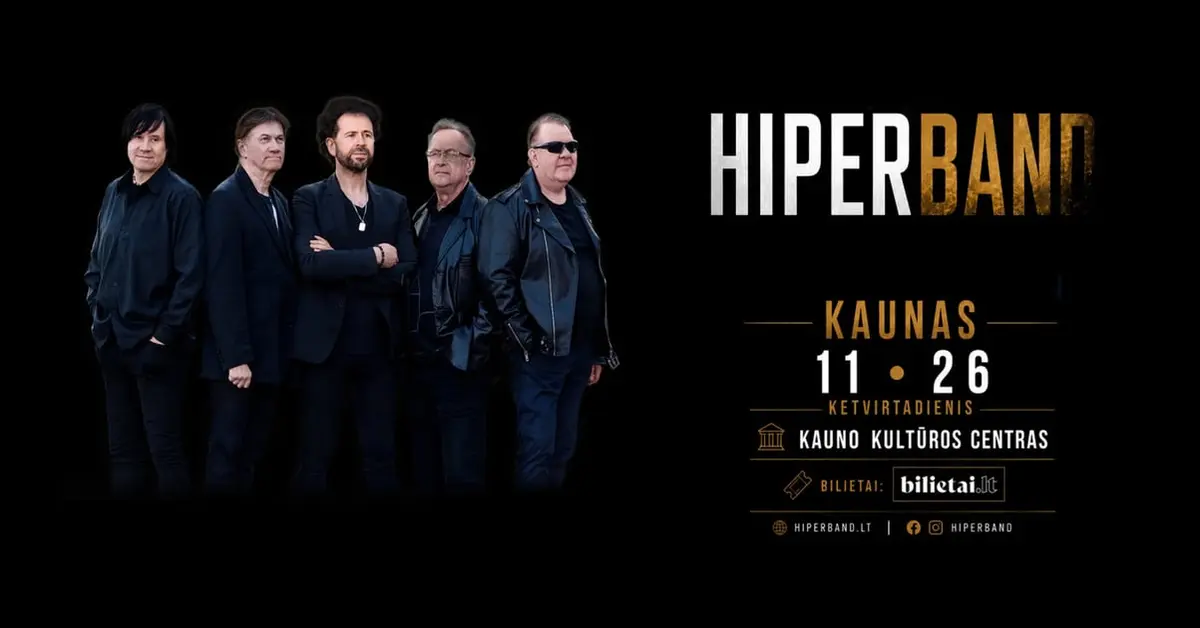 Hiperband - kai visa salė dainuoja | Kaunas