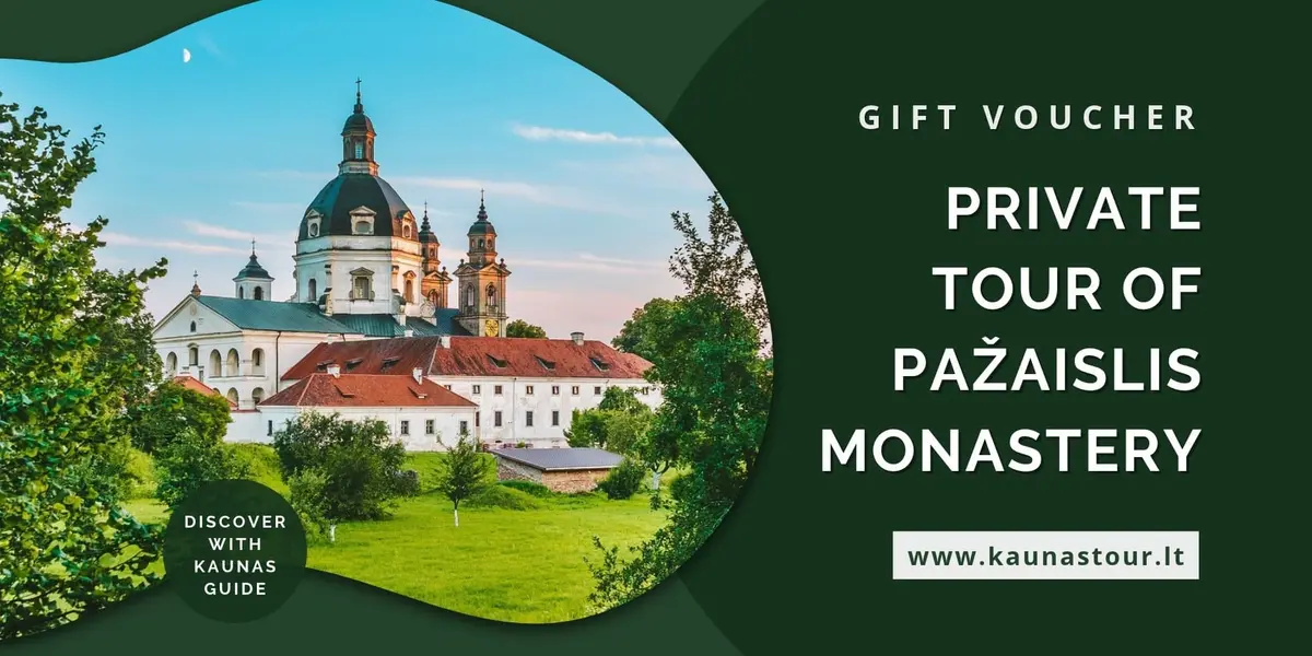 Gift voucher – private tour of Pažaislis Monastery