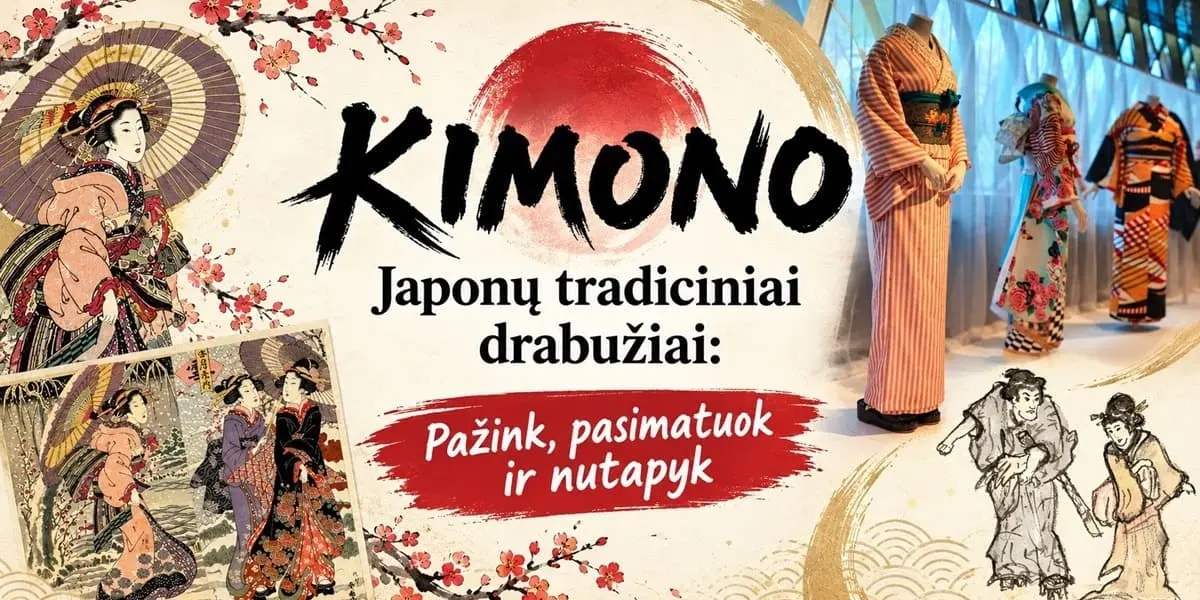 Japoniški kimono ir kaligrafija: pažink, pasimatuok ir nutapyk! (Kaunas)