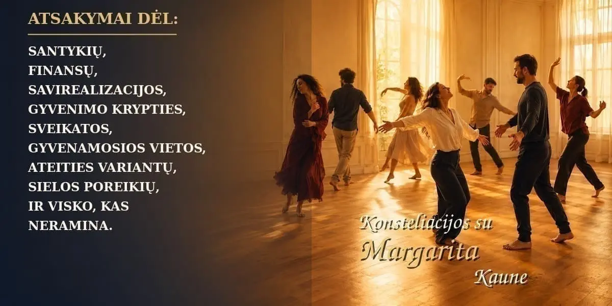 Konsteliacijos su Margarita Kaune
