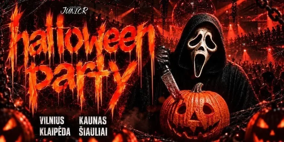 Moksleivių Halloween party! Kaunas