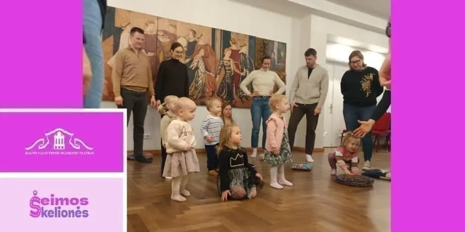 Muzikinė edukacija šeimai (vaikams nuo 2,5 m. iki 5 m.) | Kaunas 2026-10-25
