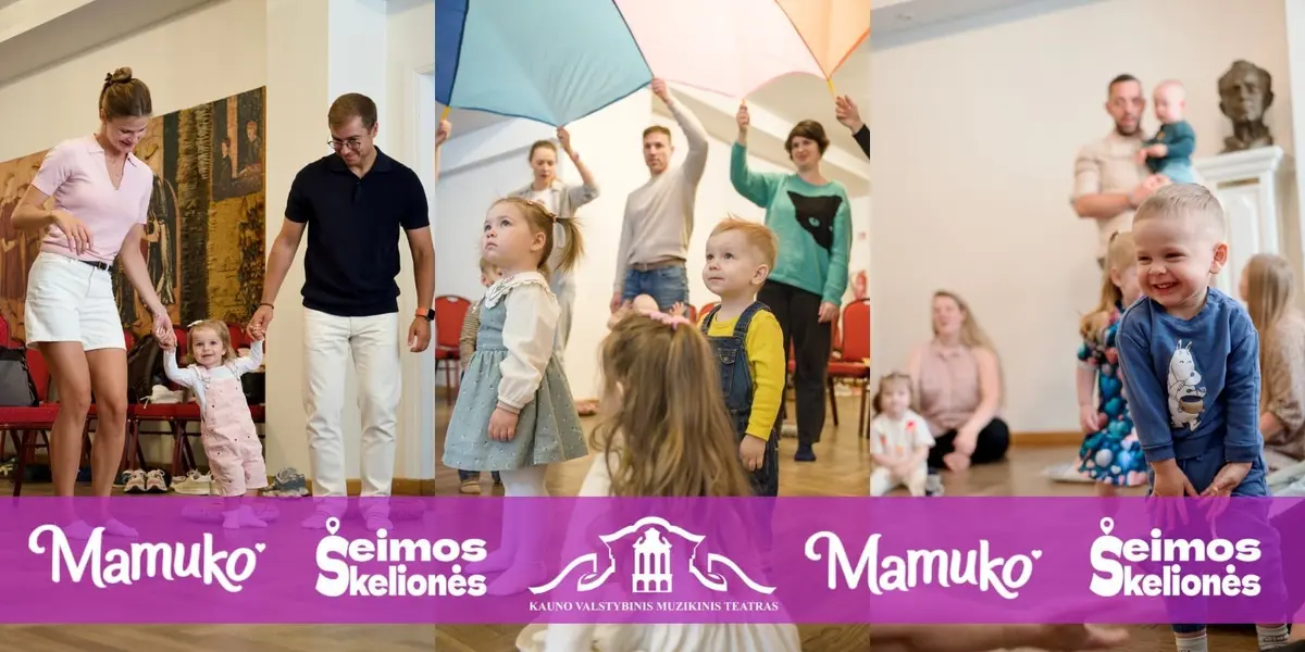 Muzikinė edukacija vaikams (nuo 1,3 m. iki 2,5 m.) | Kaunas 2026-11-19