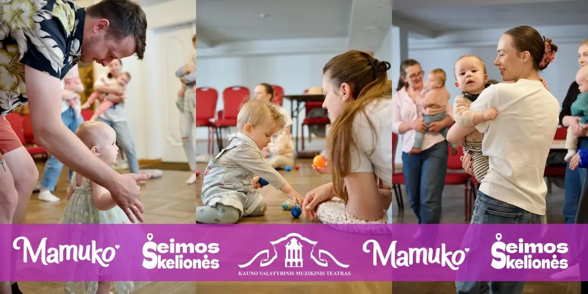 Muzikinė edukacija vaikams (nuo 6 mėn. Iki 1,3 m.) | Kaunas 2026-11-13