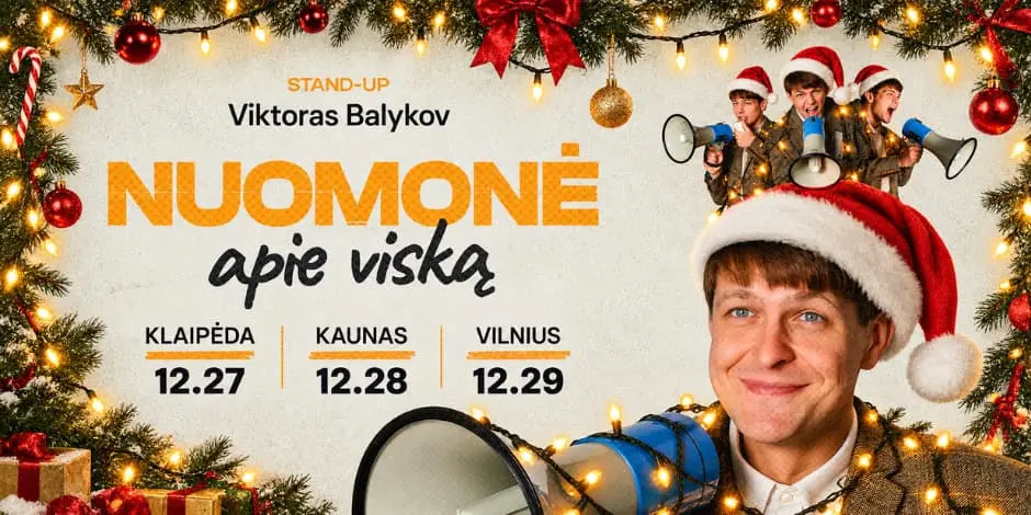 Viktoras Balykov: Nuomonė apie Viską! Stand-up II Kaunas