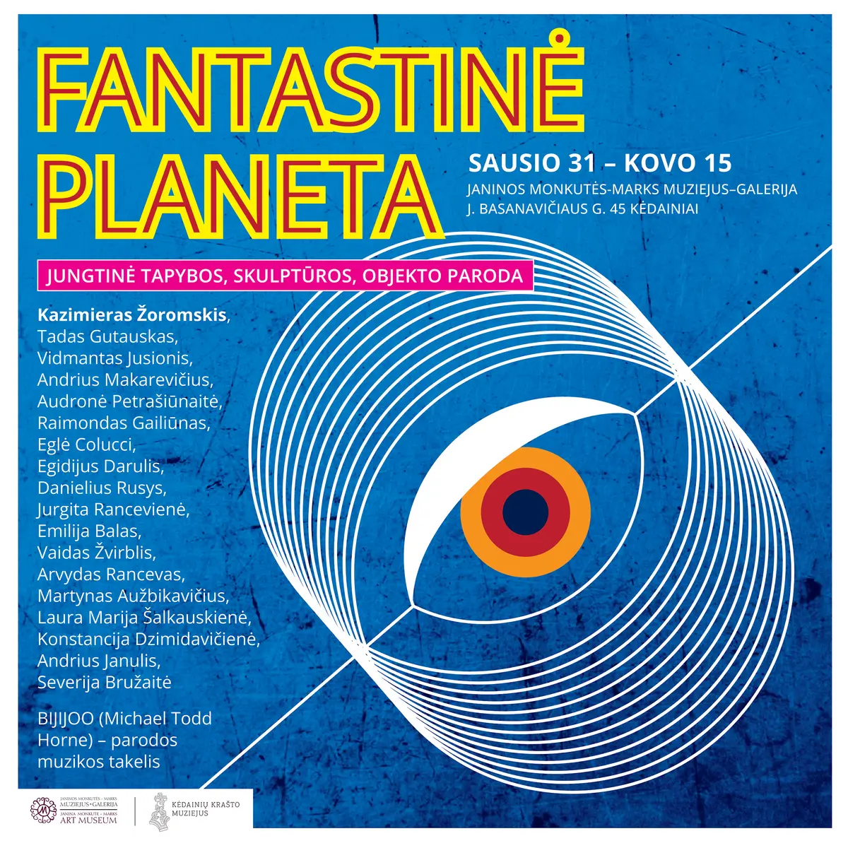Grupinė tapybos, skulptūros, objekto paroda „Fantastinė planeta“