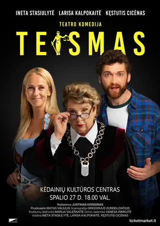 Premjera | Komedija Teismas N-13 | Kėdainiai | Kėdainių kultūros