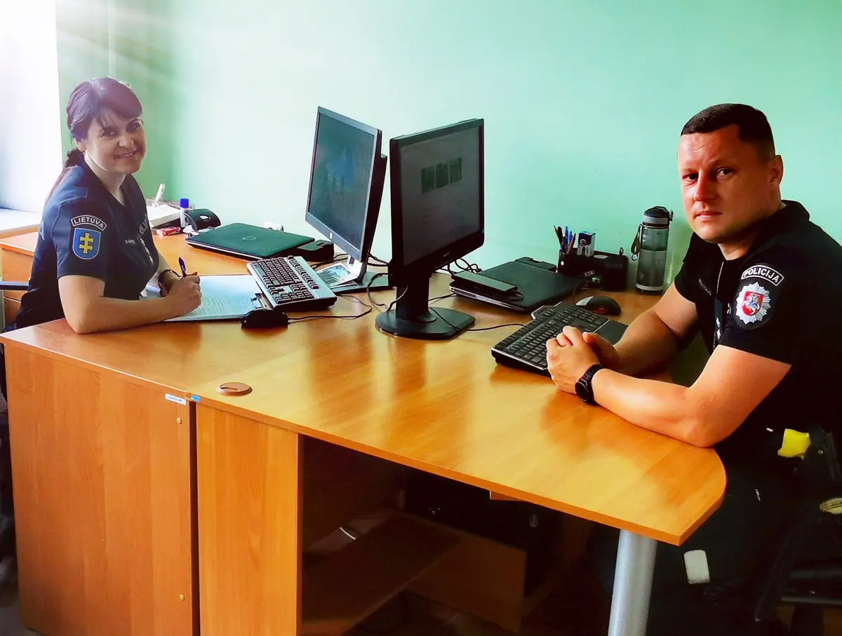 Pareigūnų operatyvumas išgelbėjo žmogų nuo mirties