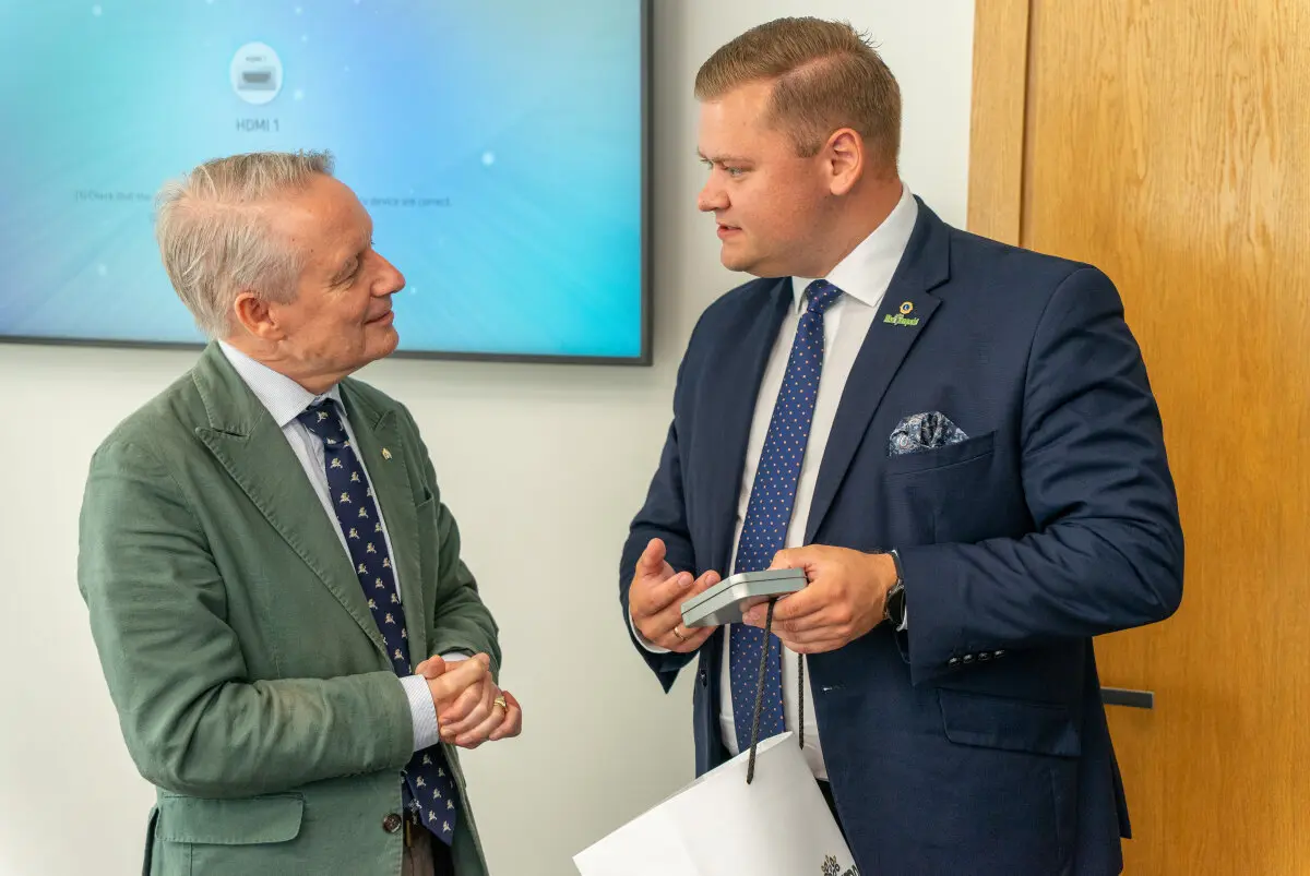 Nyderlandų ambasadoriaus vizitas Marijampolėje: draugiškų ryšių stiprinimas