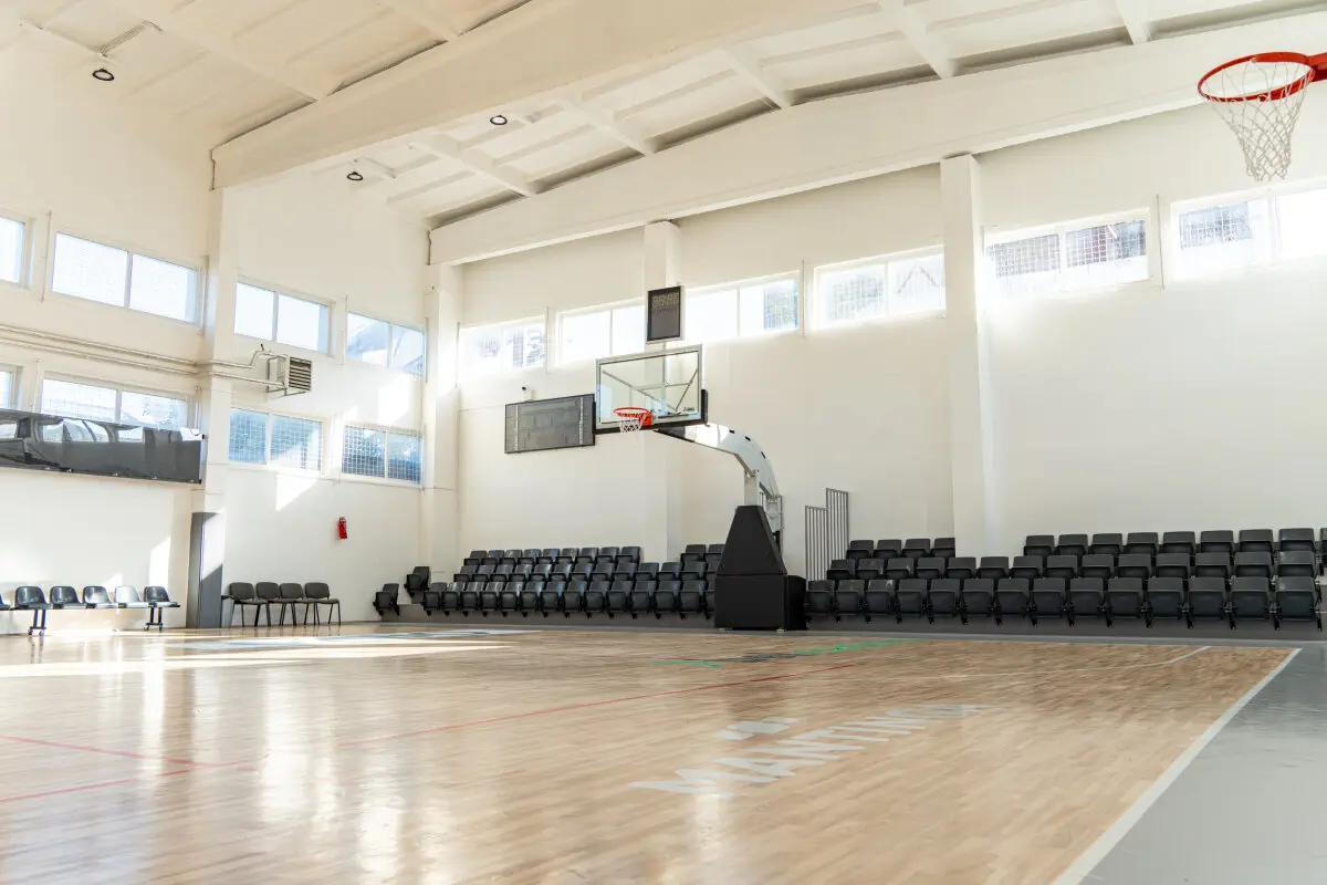 Atnaujinta Marijampolės sporto centro salė paruošta naujam sporto sezonui