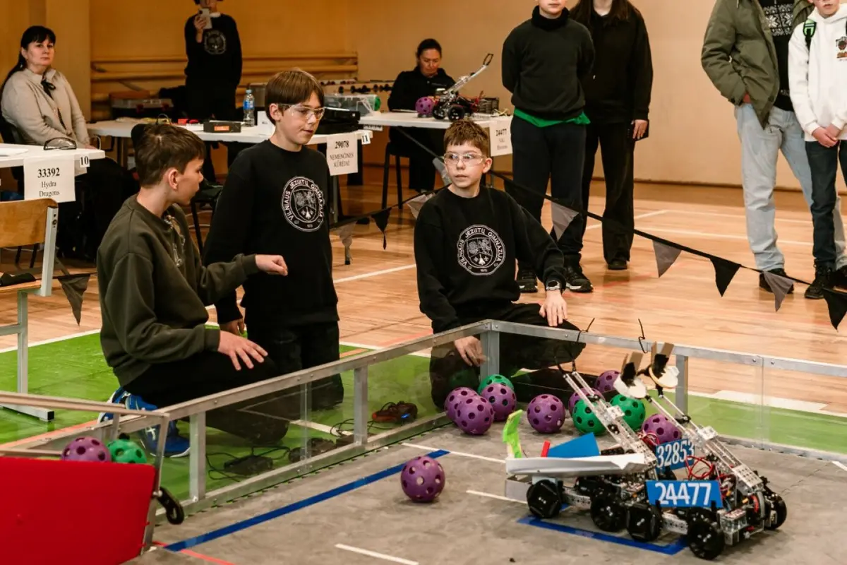 Marijampolė stiprėja kaip robotikos ir technologijų miestas