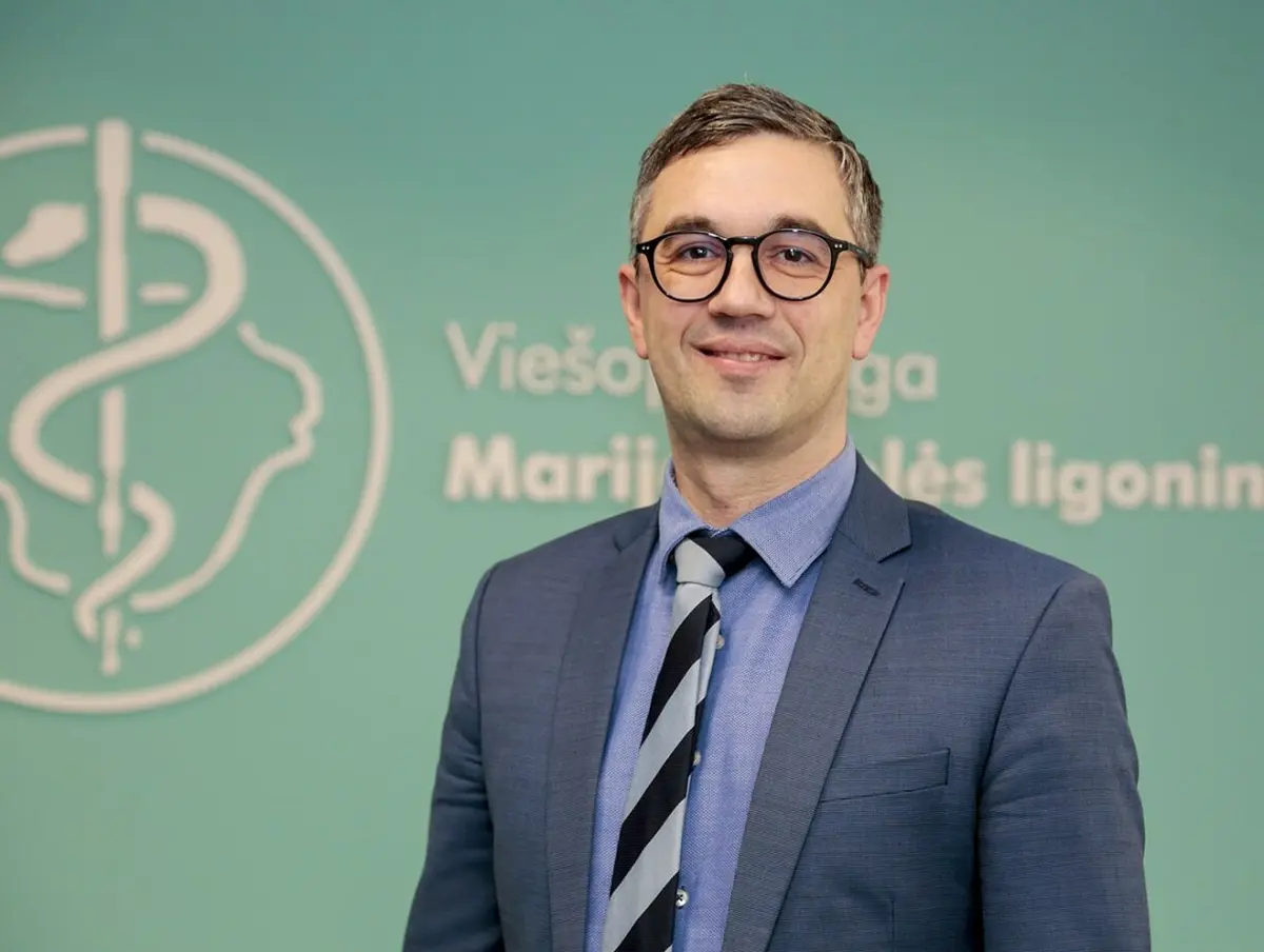Konkursą į Marijampolės ligoninės direktoriaus pareigas laimėjo Mantas Čėsna